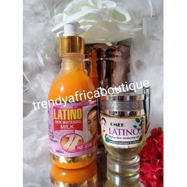 UNIK OMEK Latino Skin Whitening Body Milk & OIL. Fast Action  Spf20 🔥💯 Satisfaction