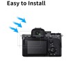 AISELAN Glass Screen Protector for Sony Alpha 7 IV, [2