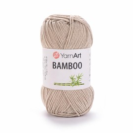 YARNART Bamboo Blend Yarn%50 Bamboo%50 PAC 1 Skein Yarn 1.76 OZ 164 YDS Pack of 1 for SIPRING and Summer Kintting Projects (129)