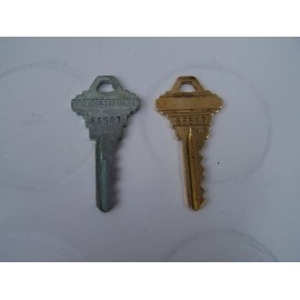 Schlage Factory cut Securekey Blue Reset Key + matching key NO LOCKSMITH NEEDED!