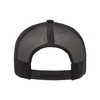 Adjustable Black Structured Trucker Lacrosse Sticks L-A-X Structured Trucker Cap