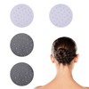 4 Stück Dutt Netz Set, Bun Elastisches Hair Net Haarnetz, Haarnetz dutt reiten turnier glitzer, Schönes Knotennetz Bun Frisurenhilfe für Balletttanz Dance, Nurse und Haarfixierung