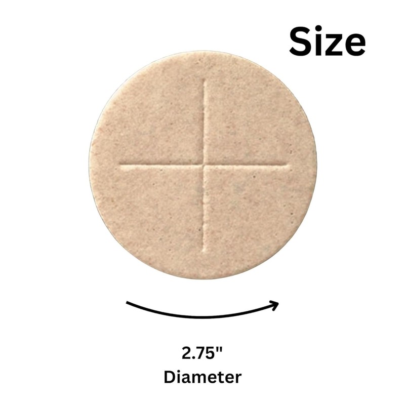 Bulk Wheat Priest Hosts, First Communion Altar Bread, Catholic Church