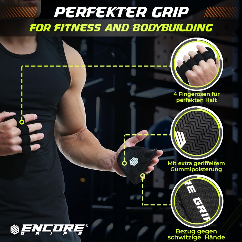 Grip Aids Weight Training, Grip Pads for Strength Training, Fitness,