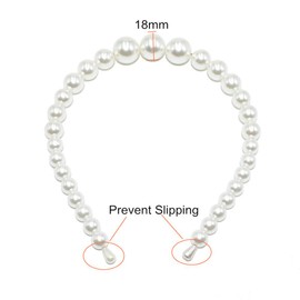 AISIBO Pearl Headbands for Women, Elegant Bling Bridal Hair Hoop Hairpins Barrette Styling Wedding Hair Accessories for Birthday Valentines Day Gifts, 1 Pack
