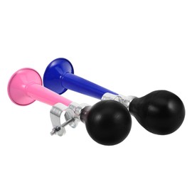 BESPORTBLE 2pcs Metal Bicycle Horn Boys and Girls Adult Bike Air Horn Easy Installation