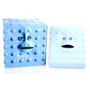 Face Bank Blue Dots Design Munching Money Box