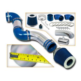 L3 Racing SPORT AIR INTAKE KIT + BLUE DRY FILTER FOR Mercury 96-02 Grand Marquis 4.6L V8