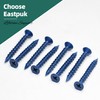100Pcs 3/16 x 1-3/4" Concrete Screws Anchors with Drill Bit,