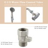 APLusee Water Flow Restrictor, Aplusee Brass Shower Head Pressure Reducer,