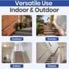 3FT Aluminum Handrail Kit for Indoor/Outdoor Stairs (2–18 FT Available)