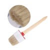 MAGICLULU Pig Bristle Round Head Touchup Brush for Painting Car
