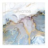 Picture This Grey & Gold Marble Design Photo Album Holds