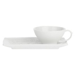 La Porcellana Bianca - Florentina Tea Cup - Glasses and Cups - Ceramic - 180 cc, Diameter 10, 12 x 10 x H 5 cm