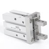 MHZ2 Steel Pneumatic Finger Cylinder Double Acting Air Gripper High