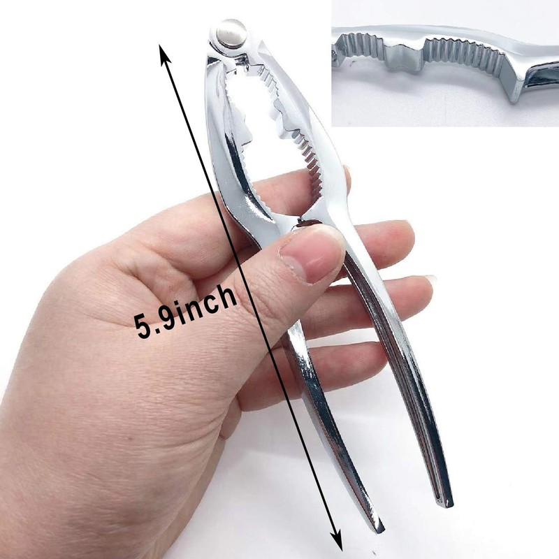 Luckkyme Seafood Tools, Lobster Crab Crackers Lobster Shellers Seafood Forks