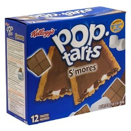 Kellogg's Pop Tarts S'mores Flavored 12 Pastry Box = 22 Oz. (2 Pack) by Kellogg's