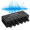 Stereo Audio Splitter Box Mini Preamplifier Headphone Amplifier 2 Way