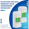 AOBOO Cr2 3V 300Mah Camera Accessories CR2 Rechargeable Battery 2PCS
