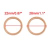 sourcing map Pack of 20 Washers 22 mm Flat Seal