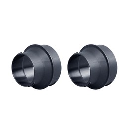 Oiieco Pack of 2 Heating Duct Pipe Connection Adapter Tube for Auxiliary Heater 60 to 75 mm Connector for Heating Duct Pipe Compatible with Webasto Heater