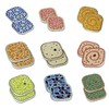 DIY Mosaic Coasters kit, 2 Pieces tourquoise Blue