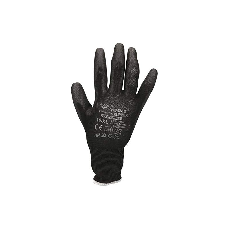 KS Tools Brilliant Tools BT156901 12 Pairs Black Micro Fine