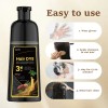 Mopoyat Shampoo Tinte Instantáneo Cubre Canas Natural