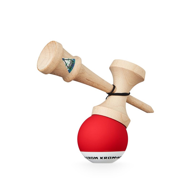 KROM - Kendama Toy POP LOL Red - High Wood