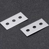 15pcs Hob Scraper Replacement Blades Ceramic Hob Scraper Metal Scraper