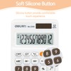 deli Standard Function Basic Calculator, 12 Digit Desktop Calculator with
