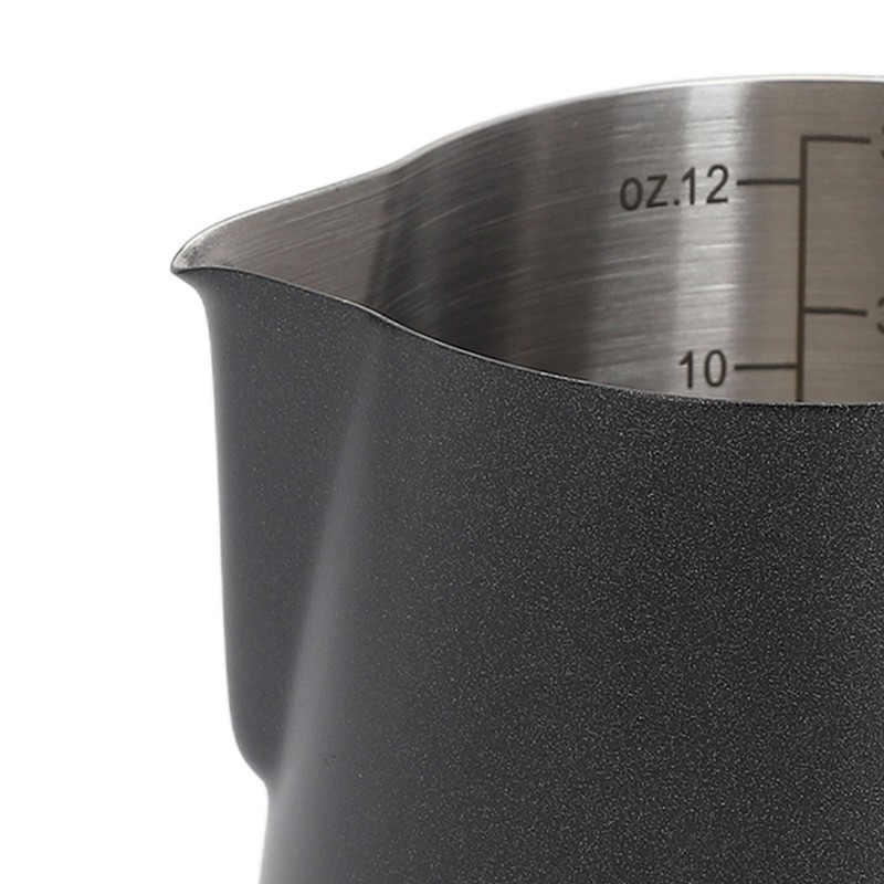 Pull Flower Cup Stainless Steel Art Froth Cup Pointed Mouth
