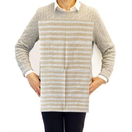 NEATsheets Disposable Bibs for Adults, Kids & Elderly Senior | Adhesive Tab Napkins for Eating, Personal Use, Home Care, Business | Spill Absorbent, Stain/Liquid Repellent | Cinnamon Stick, 20 Count