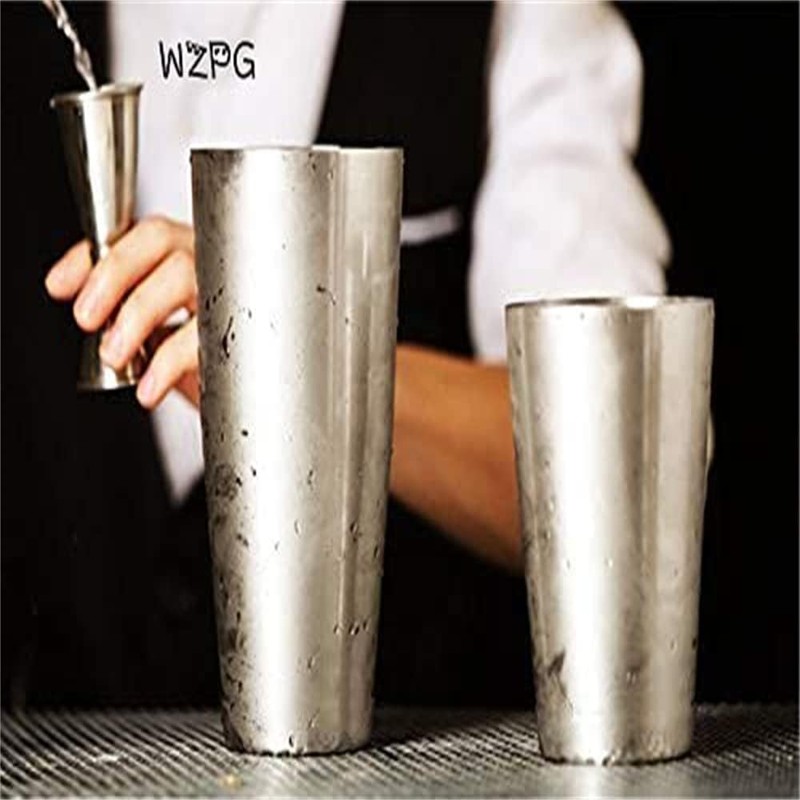 Stainless Steel Cocktail Shaker, Boston Shaker for Bartender, Practice and