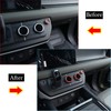 CHEYA Aluminum Alloy Car Interior Air Conditioning & Volume Adjustment