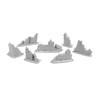 War World Gaming War-Torn City Construction Rubble Set - 28