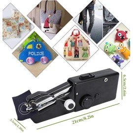 Handheld Sewing Machine, Sewing Machine for Beginners, Portable Sewing Machine,Electric Sewing Machine,Two Power Supply Methods,Home Essentials Tool Kit for Clothing Repair,Crafts,Creative Assistant