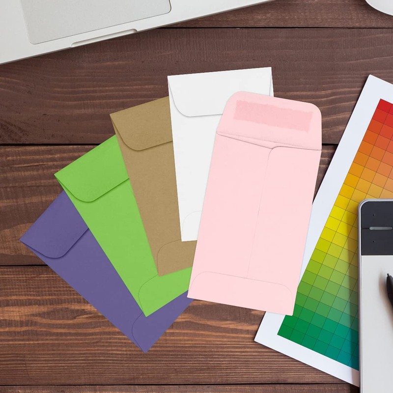 LUXPaper Coin Envelopes, Candy Pink, 2 1/4-Inch x 3 1/2-Inch,