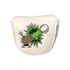 Stylish PU Leather Golf Head Protective Cap Cover with Magnetic
