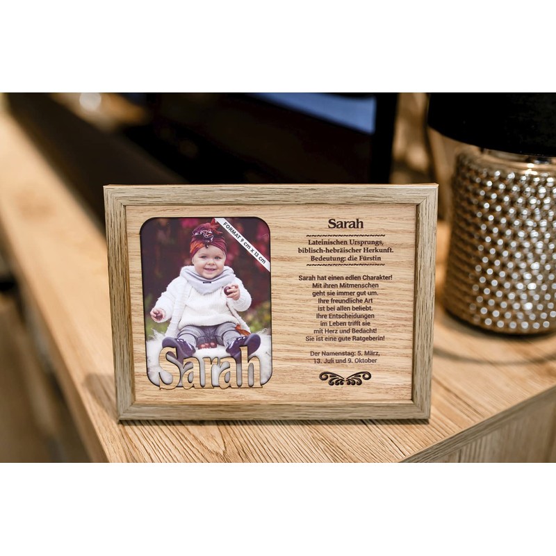 power gift Sarah Picture Frame Portrait Decorative Pictures with Frame