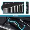 DURATECH Combination Wrench Set, Metric, 15-Piece, 8, 9, 10, 11,