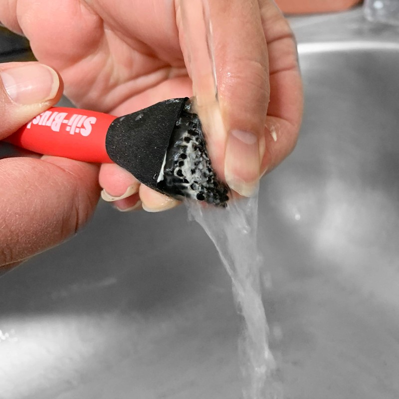 Sili-Brush - Silicone Glue Brush with Applicator (1" and 1/2"