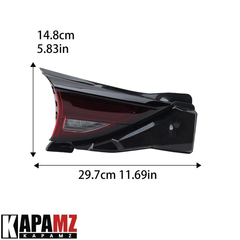 KAPAMZ Left Side Tail Light For Mazda CX-5 2017-2021 Assembly