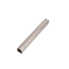 HarJue Shower Head Extension Arm, Shower Head Extender Water Outlet- Lowers Existing, Shower Pipe Extension for Bathroom, Made of Solid Metal Stainless Steel(4 Inch, Brushed Nickel)
