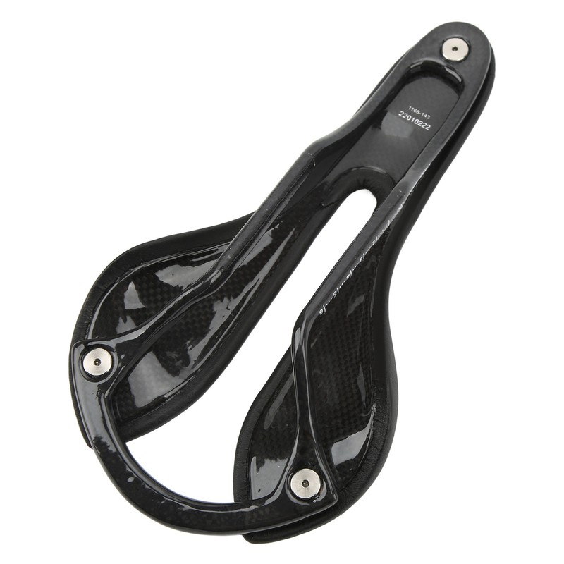 Road Bike Saddle Carbon Fiber Wear Resistant Breathable Hollow Bicycle