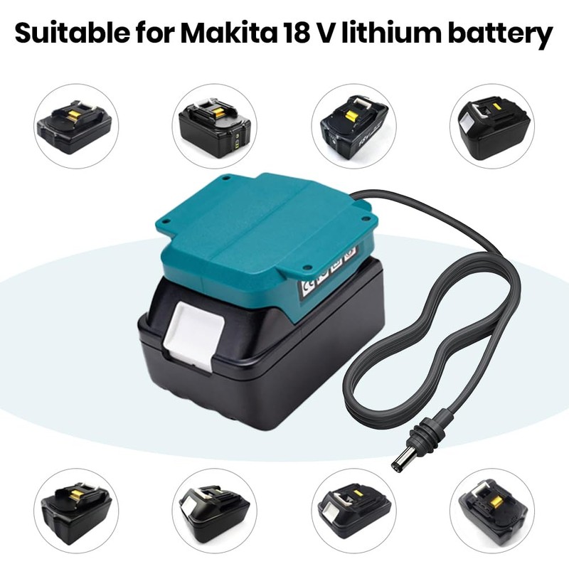 Starlink Mini Battery Adapter for Makita Batteries,3.28FT Cable Charger Compatible