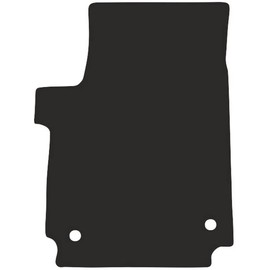 Wielganizator Car Mat - Fits Volkswagen Amarok Pickup 2010- - Velour - Car Accessories - Car Floor Mats - Floor Mat Car - 1 Piece - Black