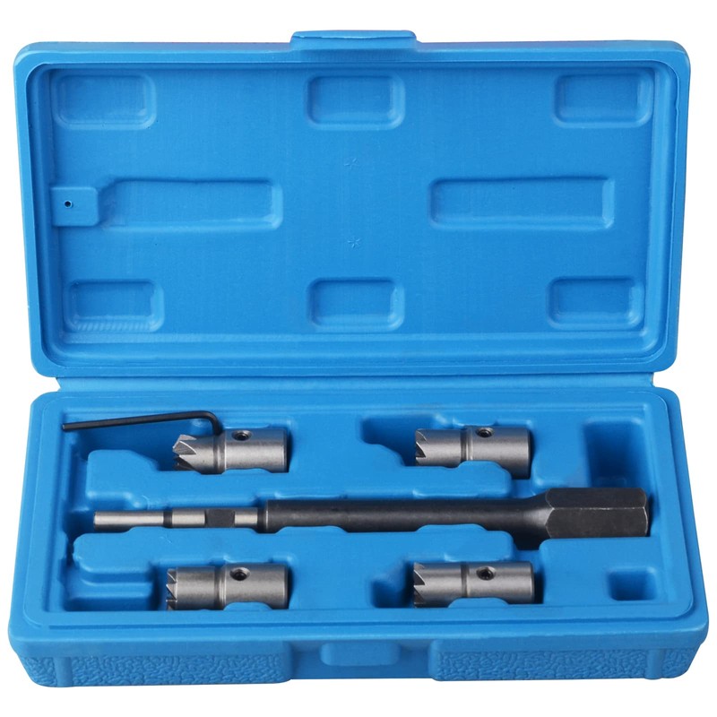 DAYUAN 5-Piece Diesel Injector Sealing Seat Tool Cutter Set Injectors