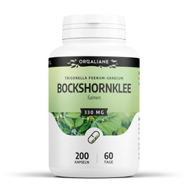 Fenugreek (fenugrec) – 330mg – 200 capsules