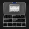 Nylon Washer Nylon Seal Black, M2-M12 Black Washer Assortment Set,